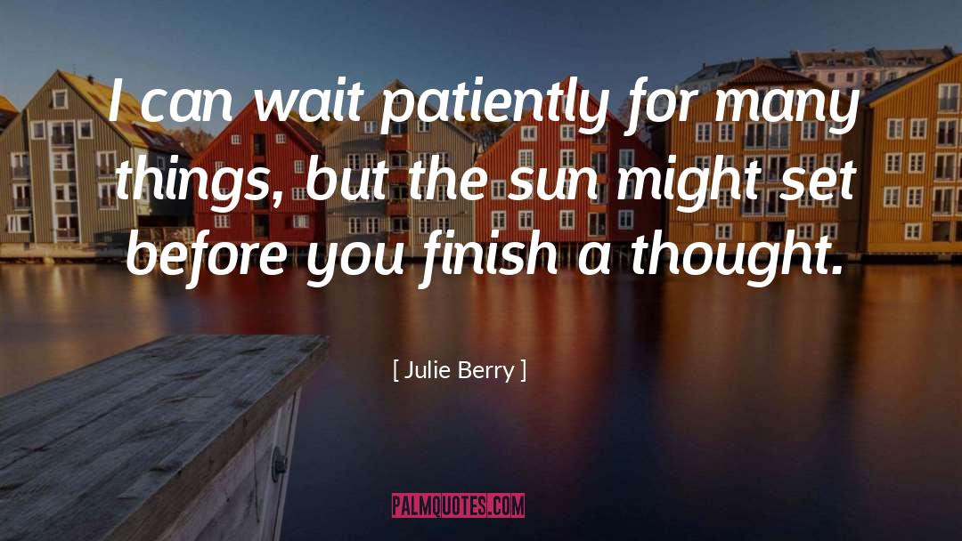 Yellow Sun quotes by Julie Berry