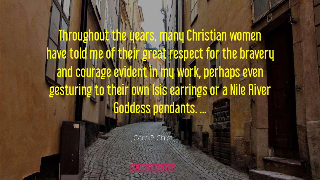 Yemaya Goddess quotes by Carol P. Christ