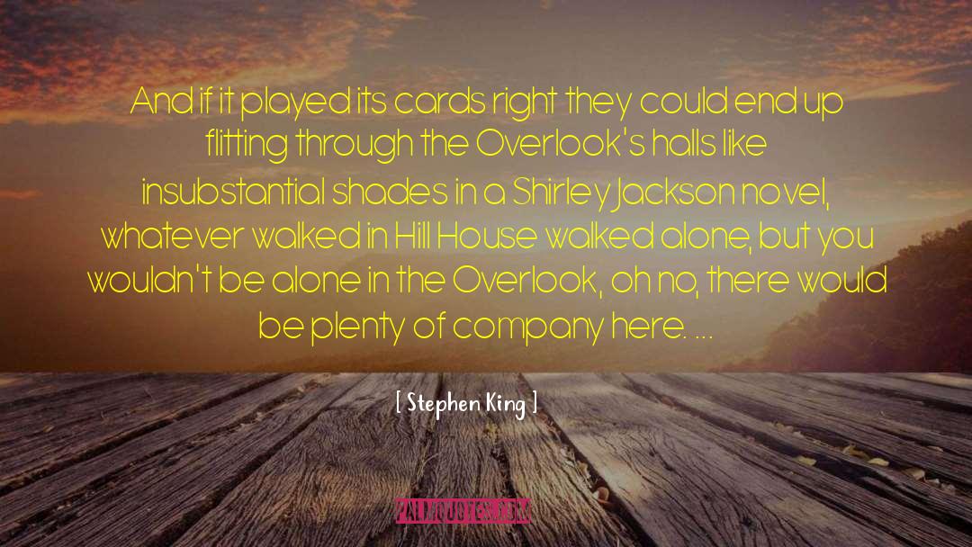 Yerger Hill quotes by Stephen King