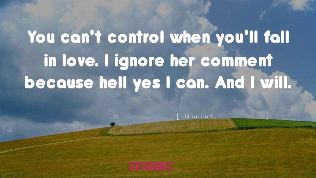 Yes I Can quotes by Jillian Dodd