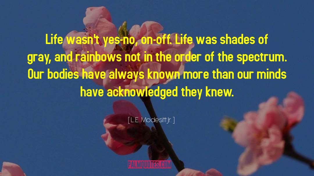 Yes No quotes by L.E. Modesitt Jr.