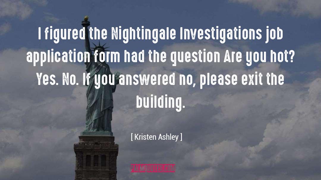 Yes No quotes by Kristen Ashley