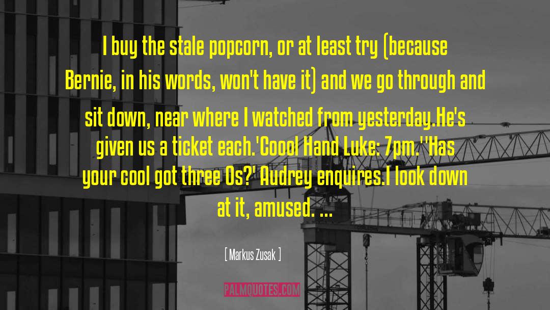 Yesterday Down At The Canal quotes by Markus Zusak