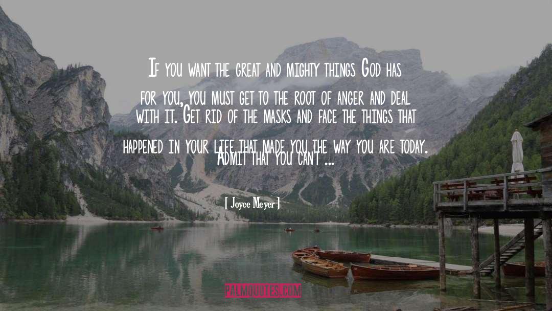 Yget Rid quotes by Joyce Meyer