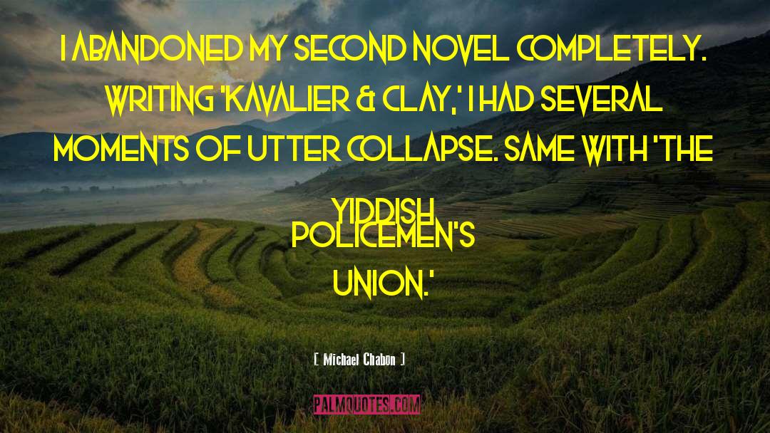 Yiddish quotes by Michael Chabon