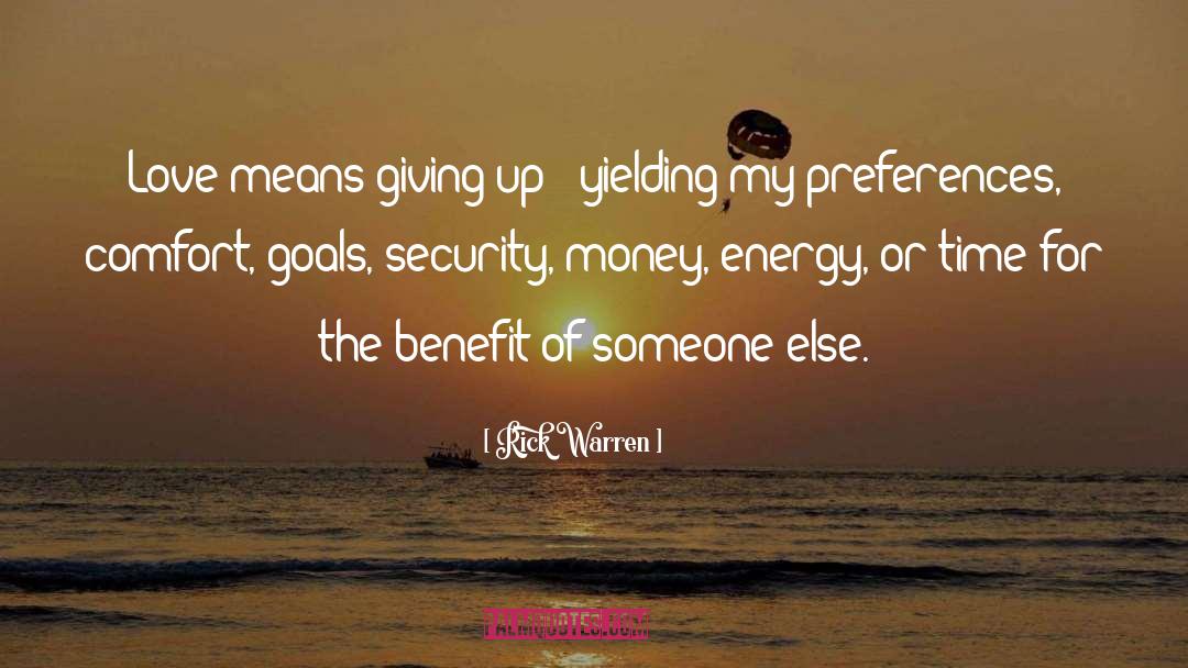 Yielding quotes by Rick Warren