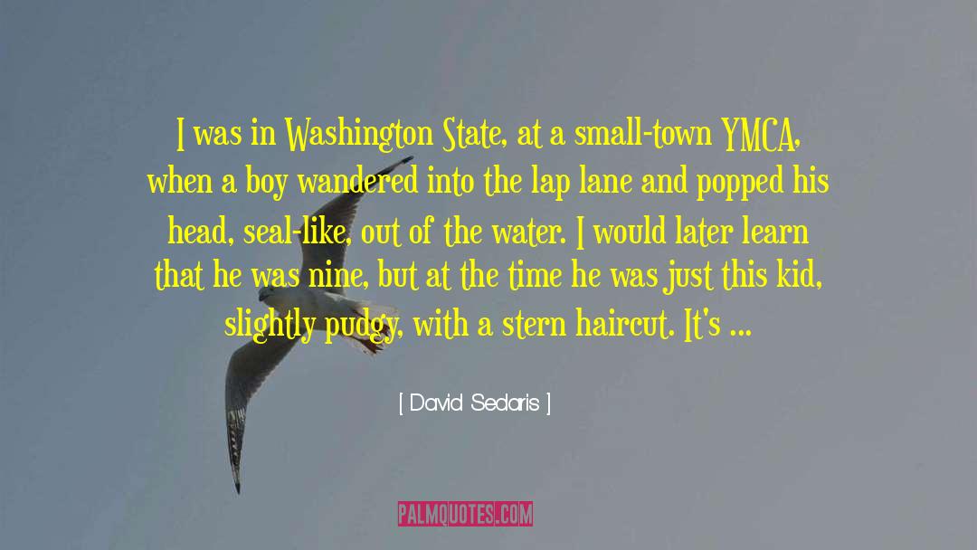 Ymca quotes by David Sedaris