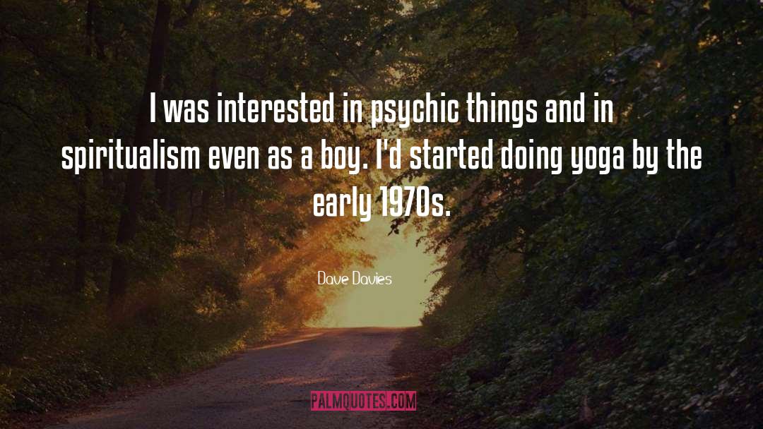 Yoga Centering quotes by Dave Davies