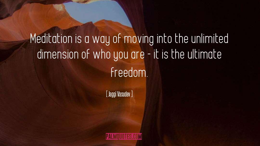 Yoga Meditation quotes by Jaggi Vasudev