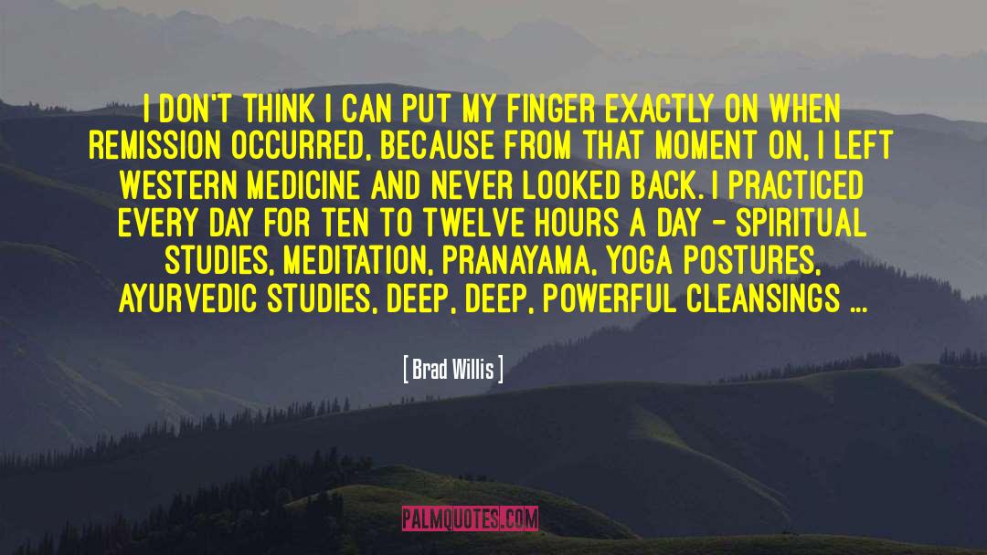 Yoga Postures quotes by Brad Willis