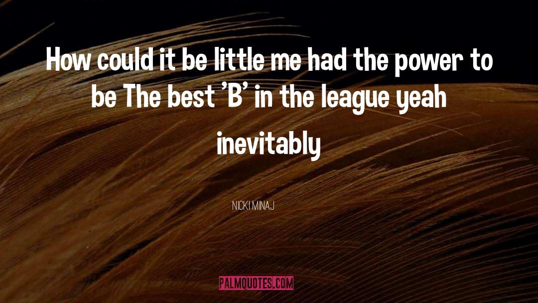 Yogi Berra Little League quotes by Nicki Minaj