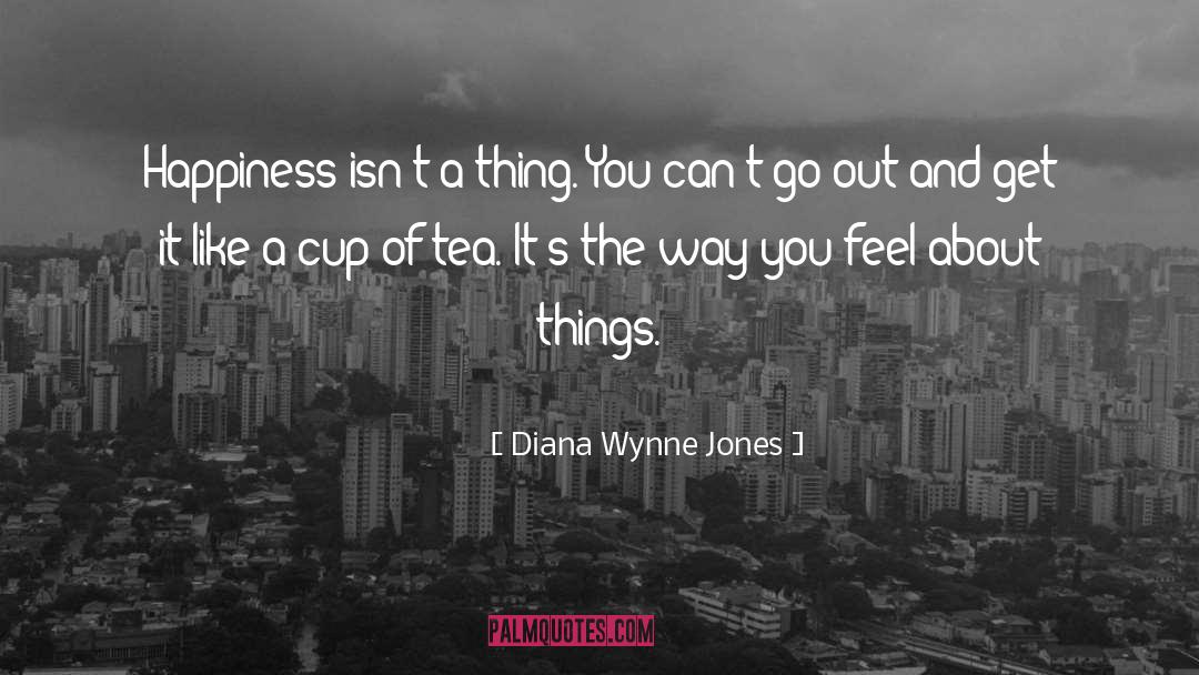 Yogi Tea quotes by Diana Wynne Jones