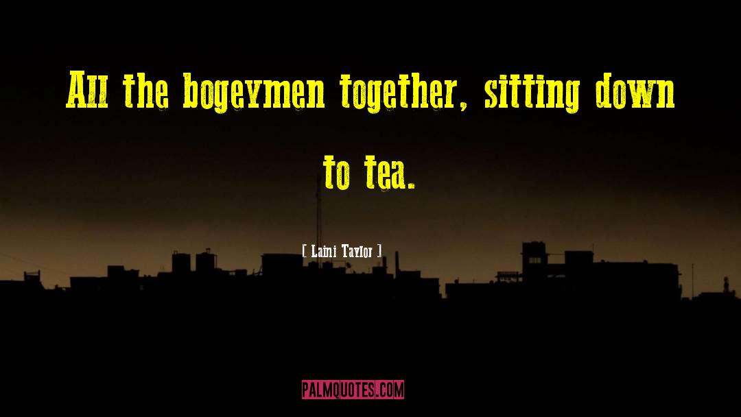 Yogi Tea quotes by Laini Taylor