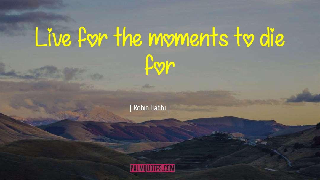 Yolo quotes by Robin Dabhi