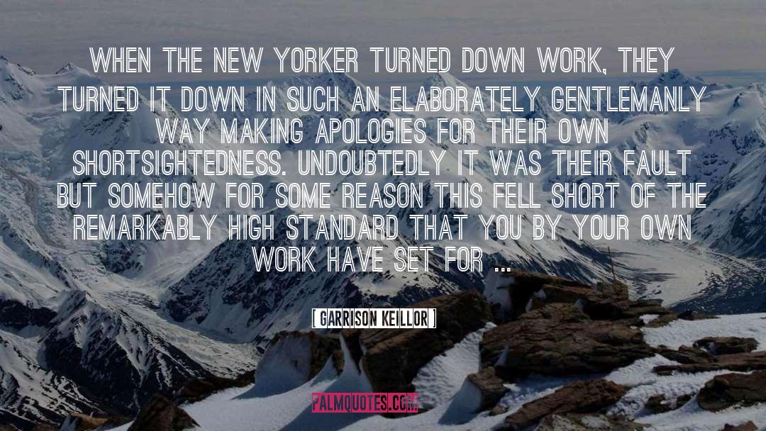 Yorker quotes by Garrison Keillor