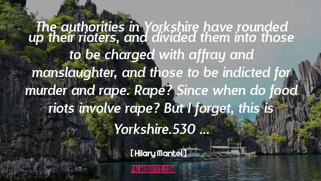 Yorkshire quotes by Hilary Mantel