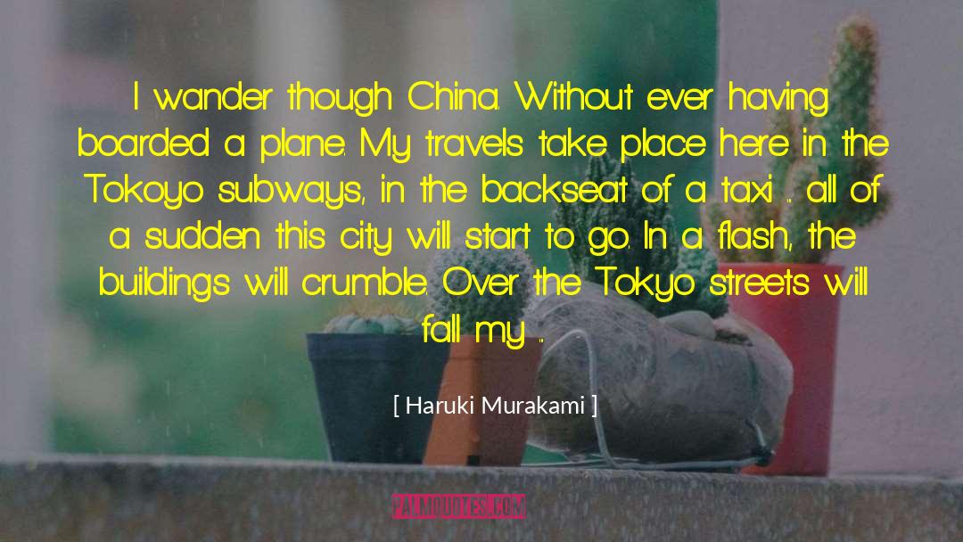 Yoshimura Tokyo quotes by Haruki Murakami