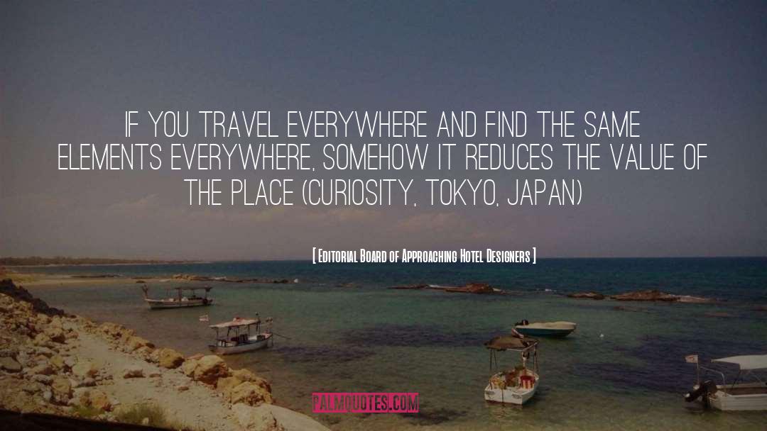 Yoshimura Tokyo quotes by Editorial Board Of Approaching Hotel Designers