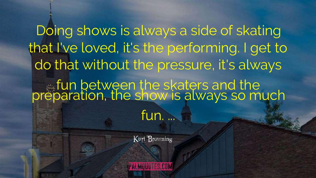 Yoshitake Pressure quotes by Kurt Browning