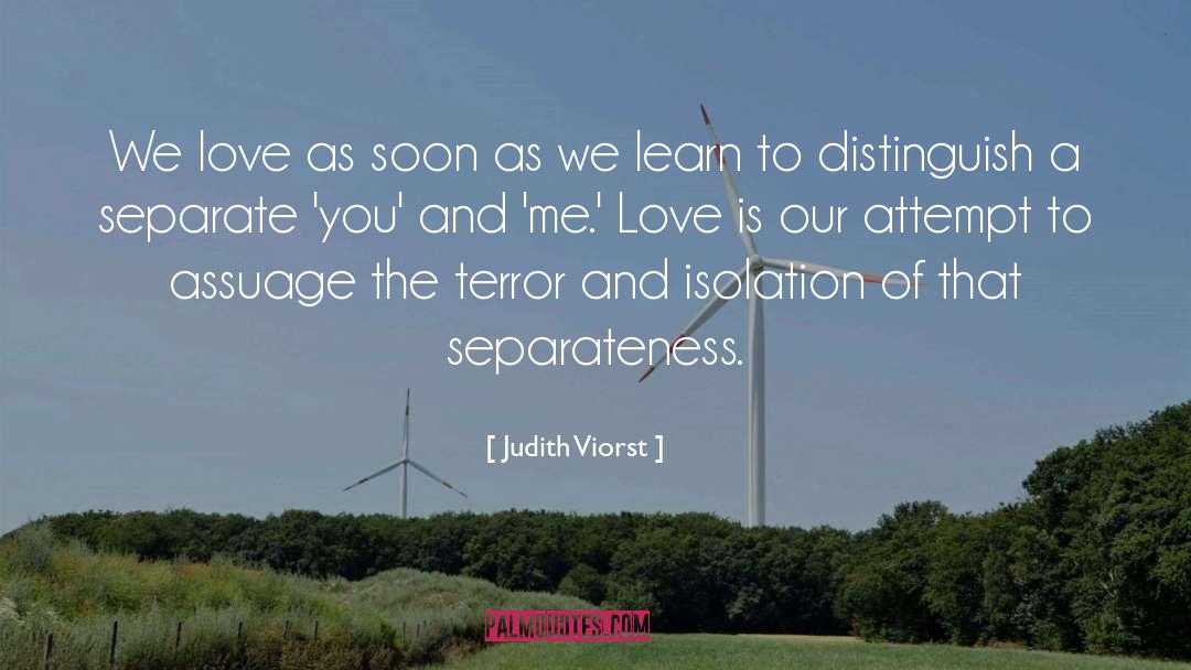 You And Me quotes by Judith Viorst