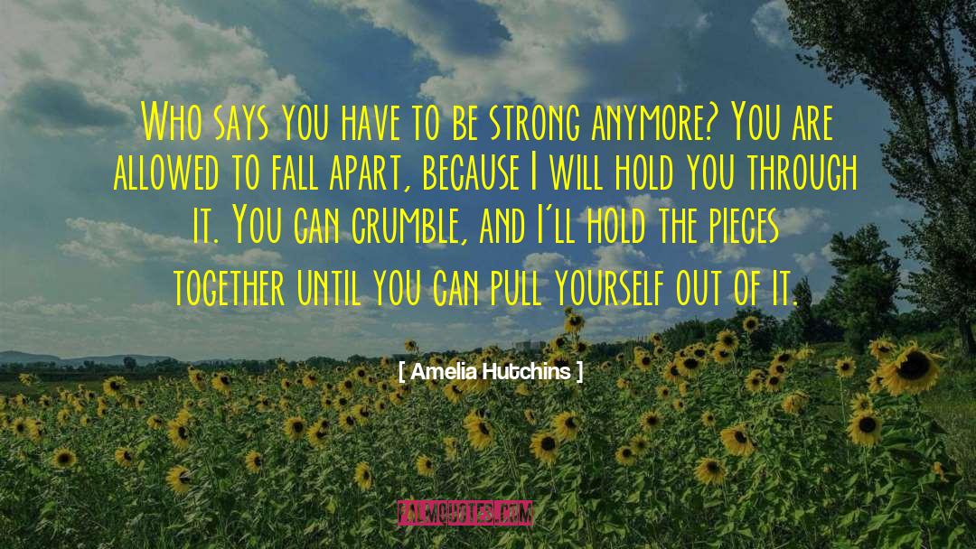 You Are Allowed quotes by Amelia Hutchins