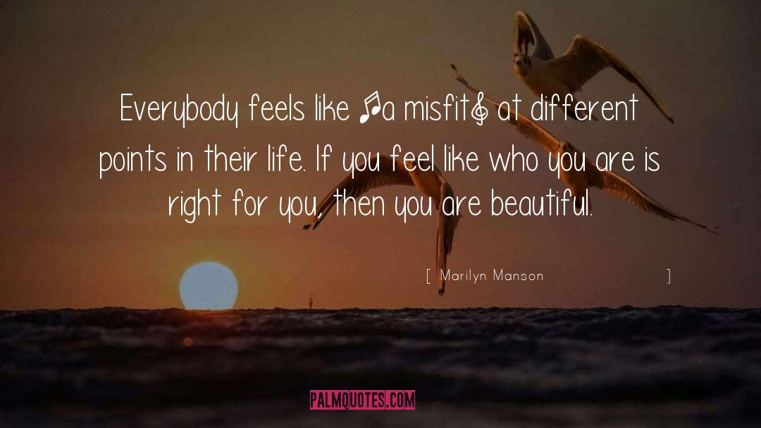 You Are Beautiful quotes by Marilyn Manson