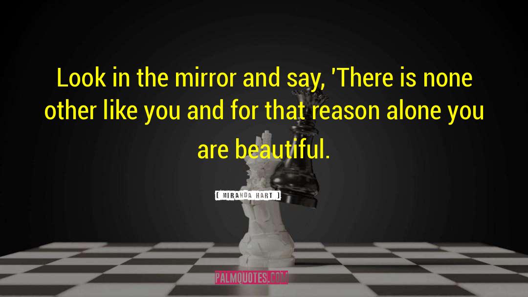 You Are Beautiful quotes by Miranda Hart