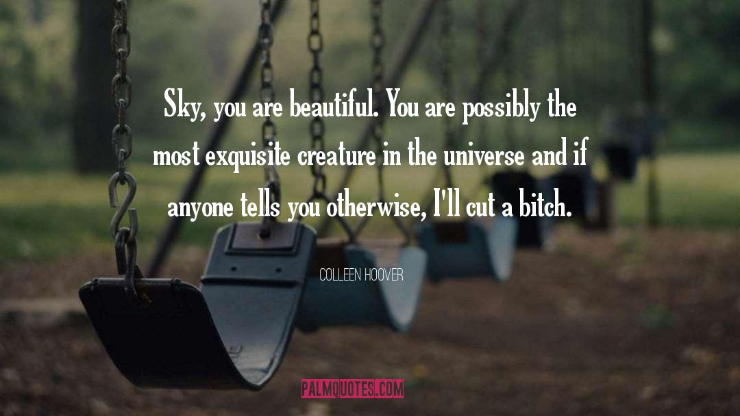 You Are Beautiful quotes by Colleen Hoover