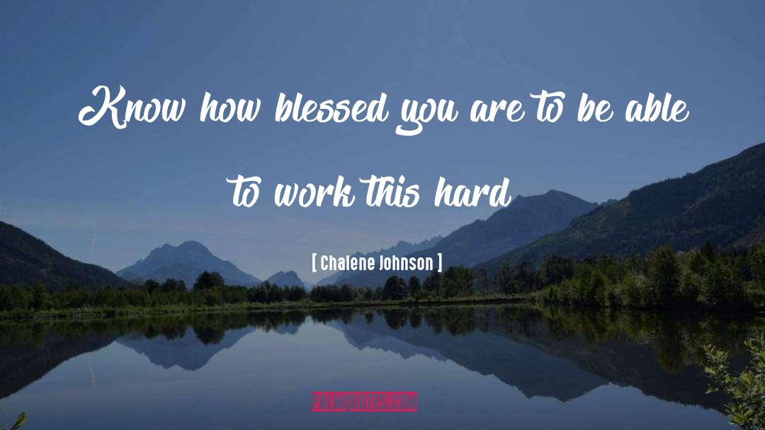 You Are Blessed Bible quotes by Chalene Johnson
