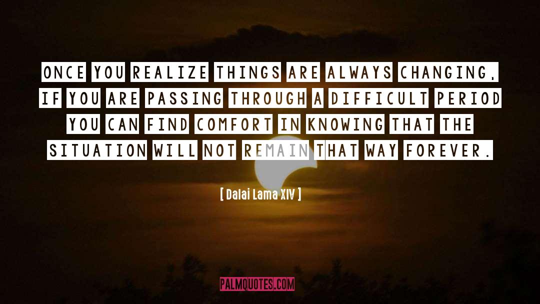You Are Changing quotes by Dalai Lama XIV