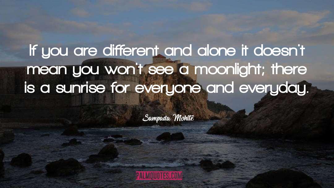 You Are Different quotes by Sampada Mohite