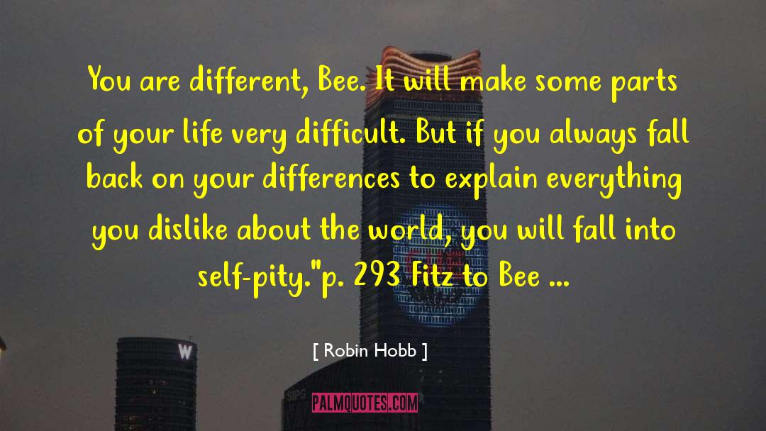 You Are Different quotes by Robin Hobb