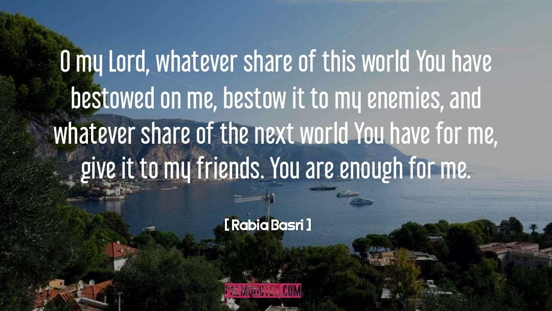 You Are Enough quotes by Rabia Basri