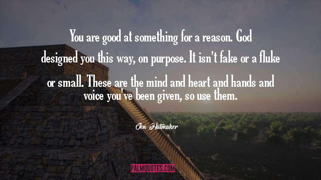 You Are Good quotes by Jen Hatmaker