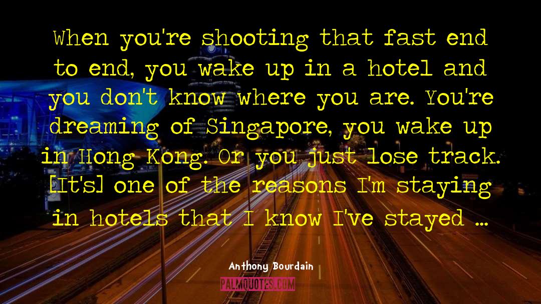 You Are Like A Shooting Star quotes by Anthony Bourdain