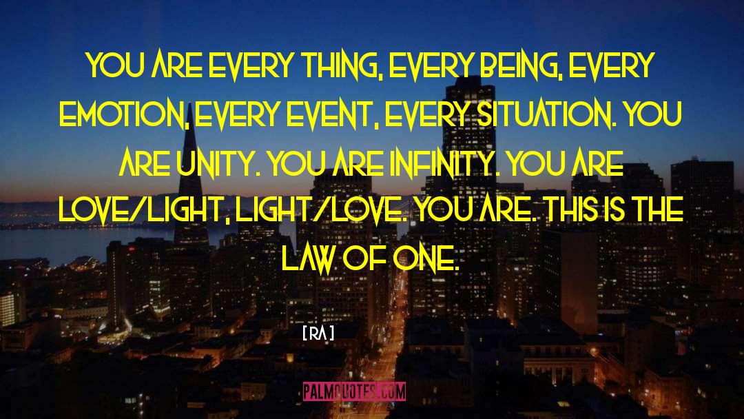 You Are Love quotes by RA