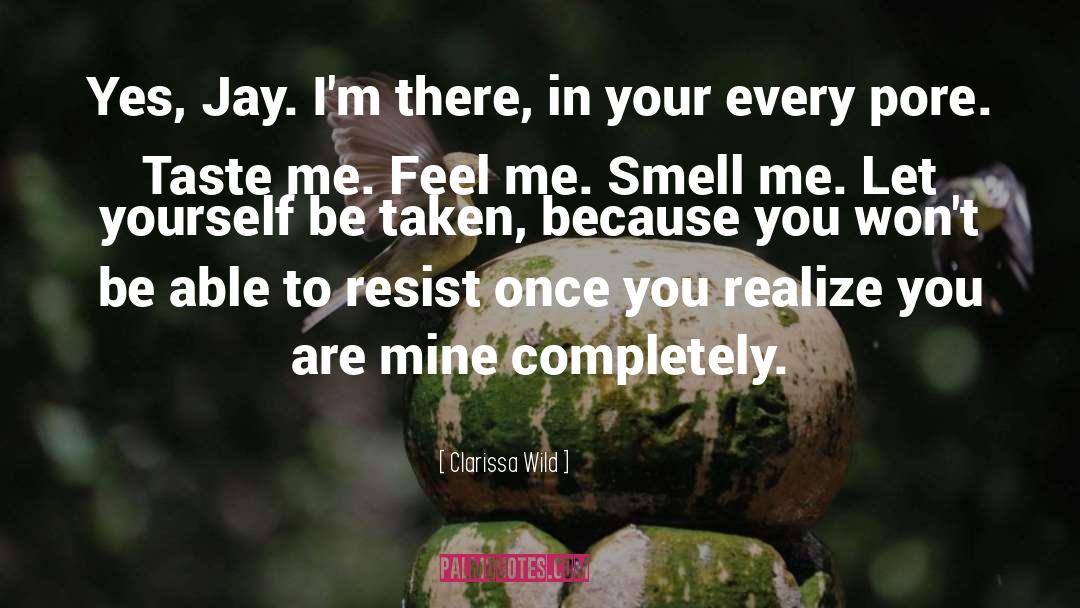 You Are Mine quotes by Clarissa Wild