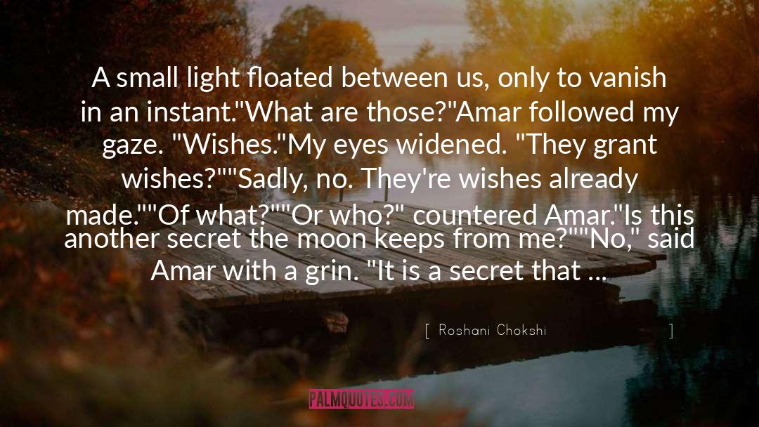 You Are My Secret Love quotes by Roshani Chokshi
