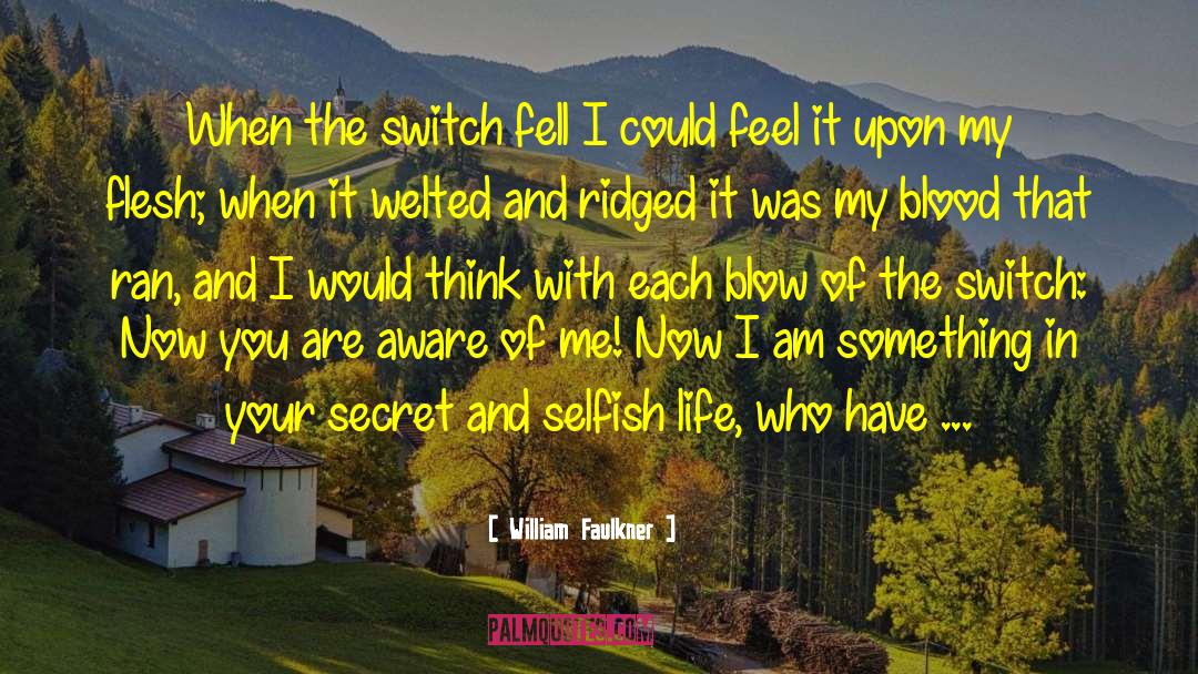 You Are My Secret Love quotes by William Faulkner
