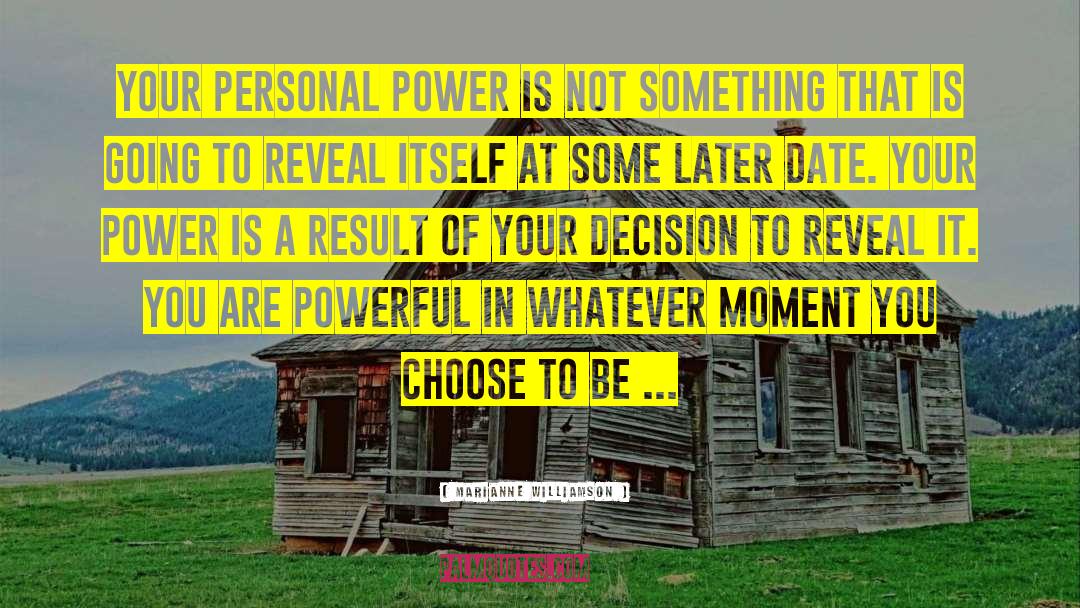 You Are Powerful quotes by Marianne Williamson