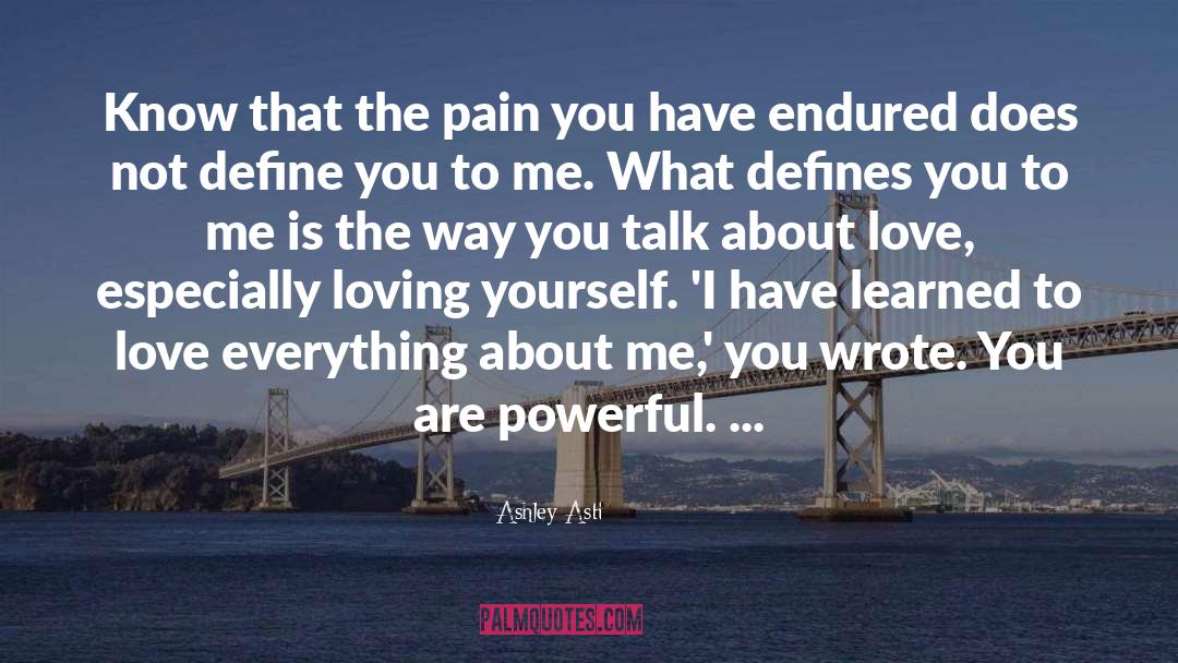 You Are Powerful quotes by Ashley Asti