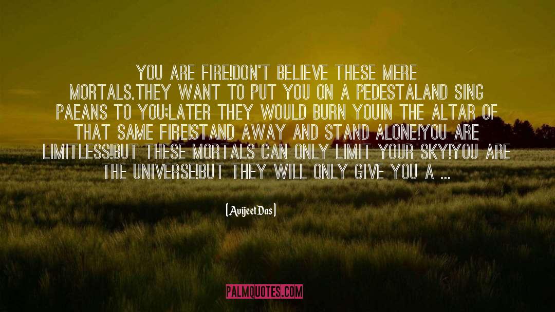 You Are The Universe quotes by Avijeet Das