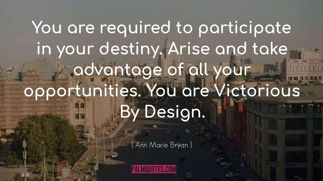 You Are Victorious quotes by Ann Marie Bryan