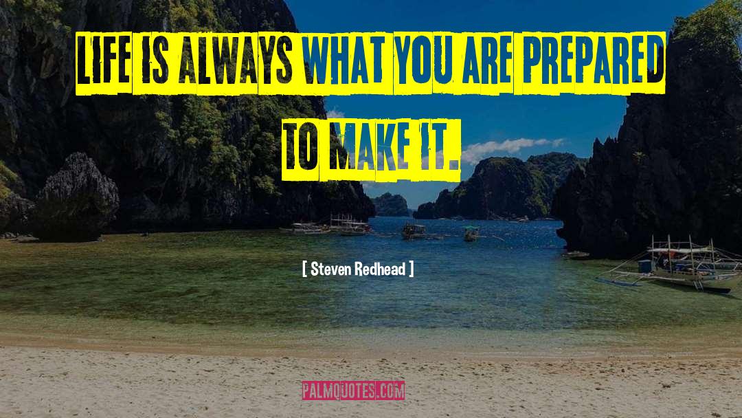 You Are What You Think quotes by Steven Redhead