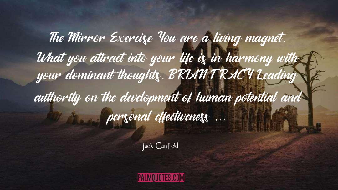 You Attract What You Think quotes by Jack Canfield