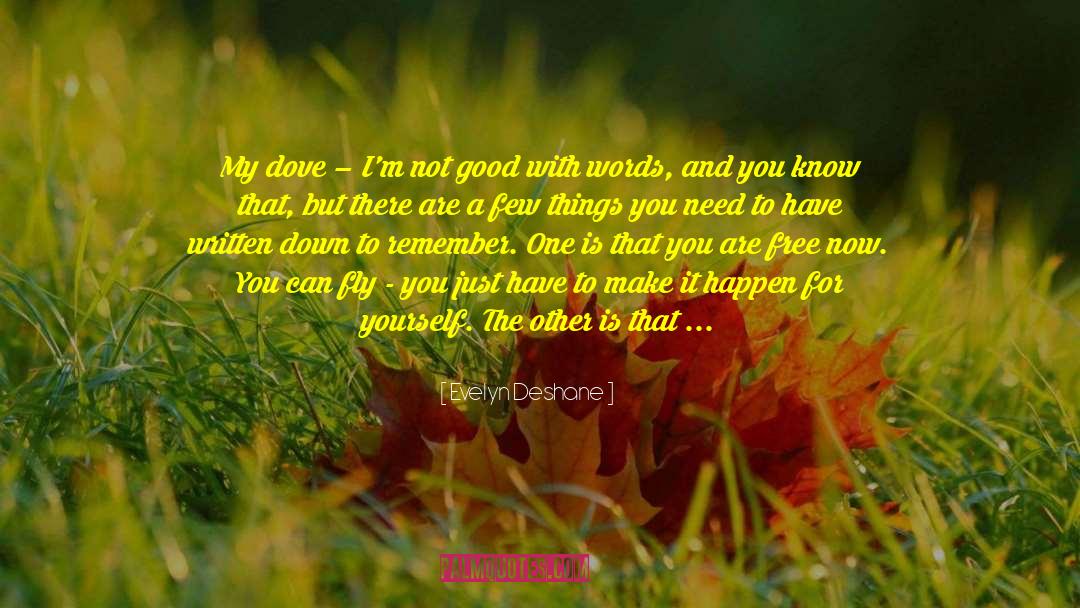 You Can Fly quotes by Evelyn Deshane