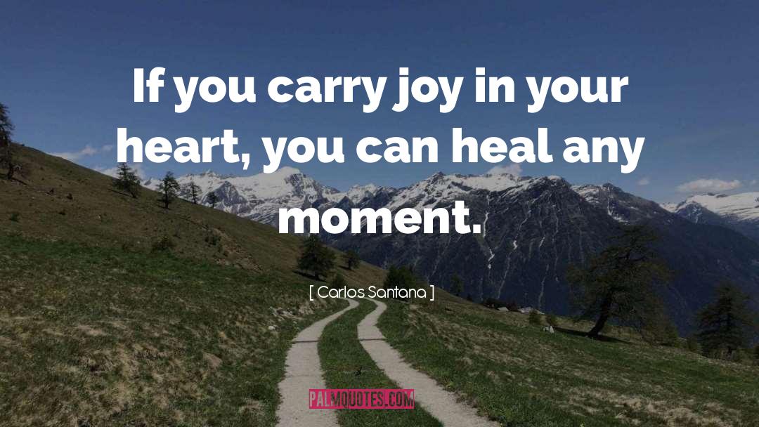 You Can Heal quotes by Carlos Santana