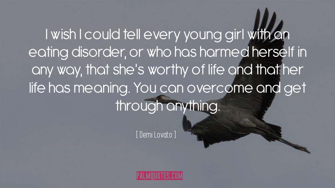 You Can Overcome Any Obstacle quotes by Demi Lovato