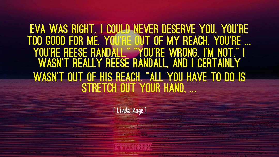 You Deserve Your Love quotes by Linda Kage