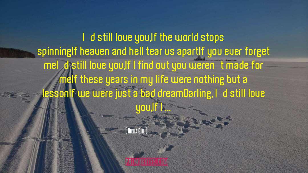 You Dont Love Me quotes by Richa Gill